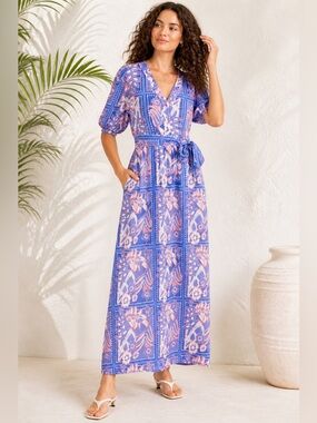 CELINA MOON | Dresses | Celina Moon Long Sleeve Mock Neck Floral Print Maxi  Dress | Poshmark